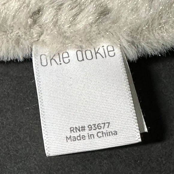 Okie Dokie Beige Taupe Teddy Bear Lovey Security Blanket Baby Plush Soft Toy - Picture 9 of 10